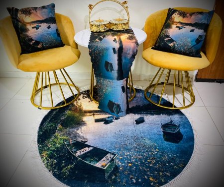 سجادة " النهر والقارب"